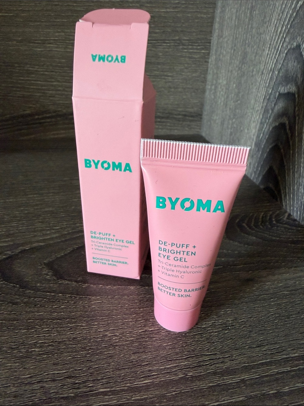 ❤️$2 NWT BYOMA De-Puff + Brighten Eye Gel 5ml
